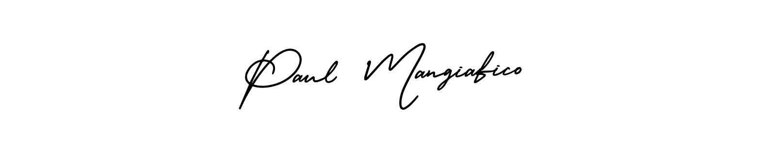 AmerikaSignatureDemo-Regular is a professional signature style that is perfect for those who want to add a touch of class to their signature. It is also a great choice for those who want to make their signature more unique. Get Paul  Mangiafico name to fancy signature for free. Paul  Mangiafico signature style 3 images and pictures png