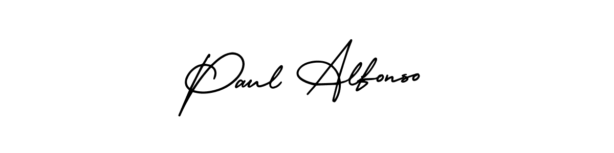 Make a short Paul Alfonso signature style. Manage your documents anywhere anytime using AmerikaSignatureDemo-Regular. Create and add eSignatures, submit forms, share and send files easily. Paul Alfonso signature style 3 images and pictures png