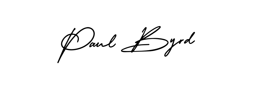 You should practise on your own different ways (AmerikaSignatureDemo-Regular) to write your name (Paul Byrd) in signature. don't let someone else do it for you. Paul Byrd signature style 3 images and pictures png