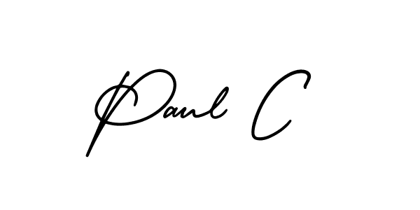 AmerikaSignatureDemo-Regular is a professional signature style that is perfect for those who want to add a touch of class to their signature. It is also a great choice for those who want to make their signature more unique. Get Paul C name to fancy signature for free. Paul C signature style 3 images and pictures png