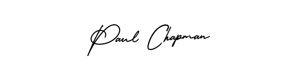 You should practise on your own different ways (AmerikaSignatureDemo-Regular) to write your name (Paul Chapman) in signature. don't let someone else do it for you. Paul Chapman signature style 3 images and pictures png