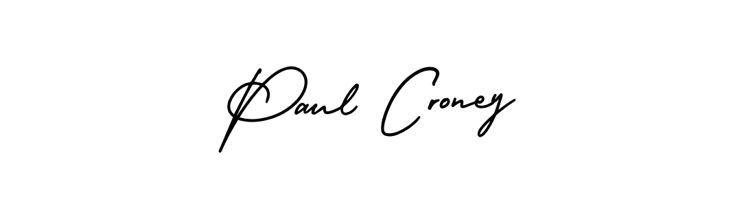 Design your own signature with our free online signature maker. With this signature software, you can create a handwritten (AmerikaSignatureDemo-Regular) signature for name Paul Croney. Paul Croney signature style 3 images and pictures png