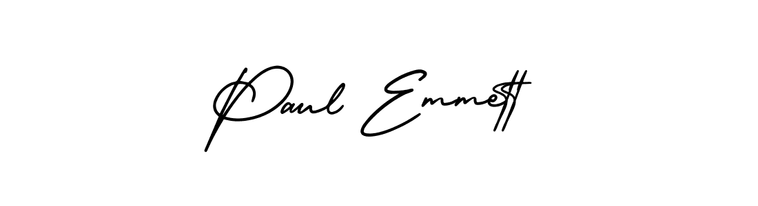 if you are searching for the best signature style for your name Paul Emmett. so please give up your signature search. here we have designed multiple signature styles  using AmerikaSignatureDemo-Regular. Paul Emmett signature style 3 images and pictures png