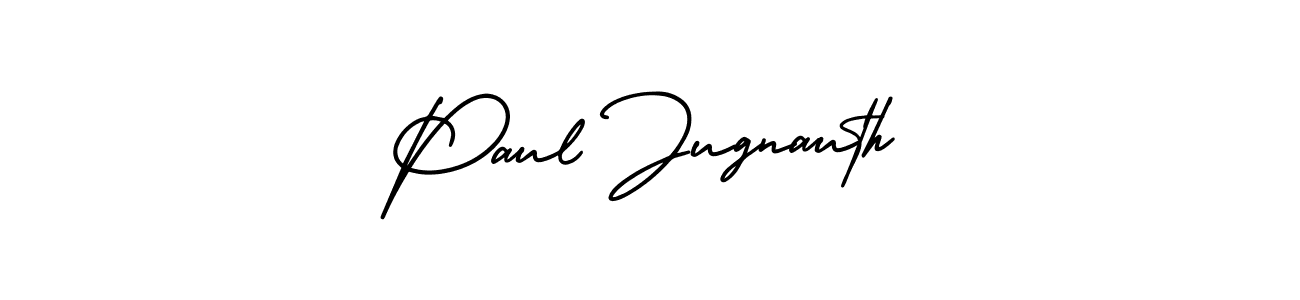 How to make Paul Jugnauth signature? AmerikaSignatureDemo-Regular is a professional autograph style. Create handwritten signature for Paul Jugnauth name. Paul Jugnauth signature style 3 images and pictures png