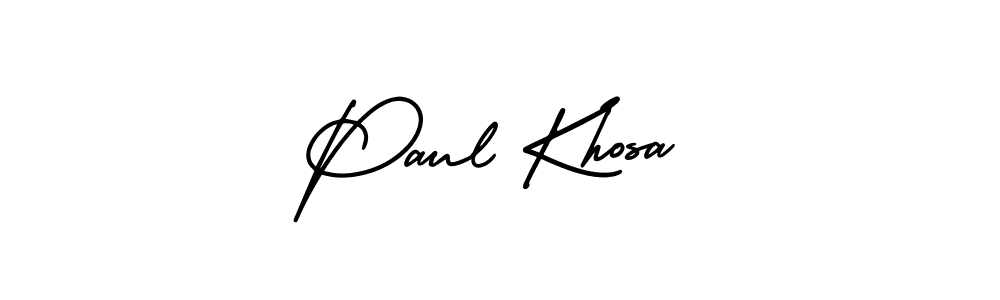 if you are searching for the best signature style for your name Paul Khosa. so please give up your signature search. here we have designed multiple signature styles  using AmerikaSignatureDemo-Regular. Paul Khosa signature style 3 images and pictures png