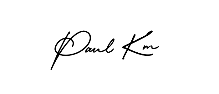 Make a short Paul Km signature style. Manage your documents anywhere anytime using AmerikaSignatureDemo-Regular. Create and add eSignatures, submit forms, share and send files easily. Paul Km signature style 3 images and pictures png