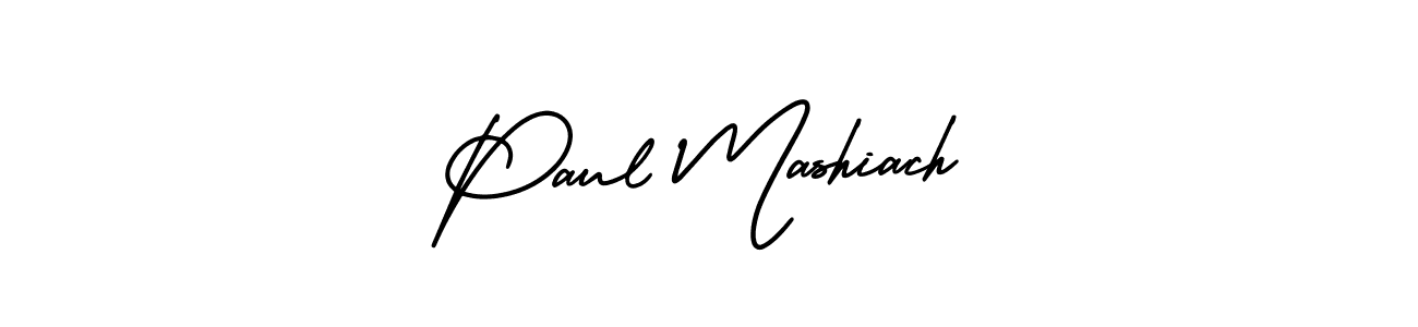 Create a beautiful signature design for name Paul Mashiach. With this signature (AmerikaSignatureDemo-Regular) fonts, you can make a handwritten signature for free. Paul Mashiach signature style 3 images and pictures png