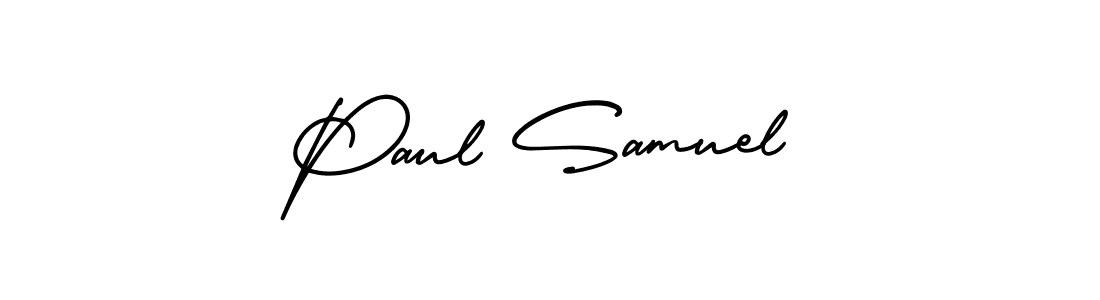 AmerikaSignatureDemo-Regular is a professional signature style that is perfect for those who want to add a touch of class to their signature. It is also a great choice for those who want to make their signature more unique. Get Paul Samuel name to fancy signature for free. Paul Samuel signature style 3 images and pictures png