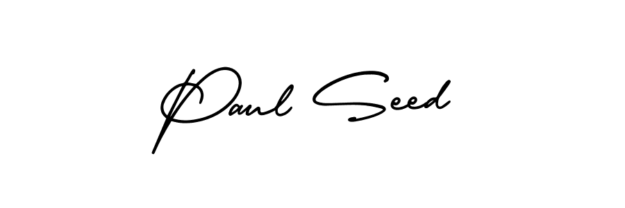 Best and Professional Signature Style for Paul Seed. AmerikaSignatureDemo-Regular Best Signature Style Collection. Paul Seed signature style 3 images and pictures png