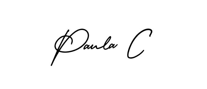 How to make Paula C signature? AmerikaSignatureDemo-Regular is a professional autograph style. Create handwritten signature for Paula C name. Paula C signature style 3 images and pictures png
