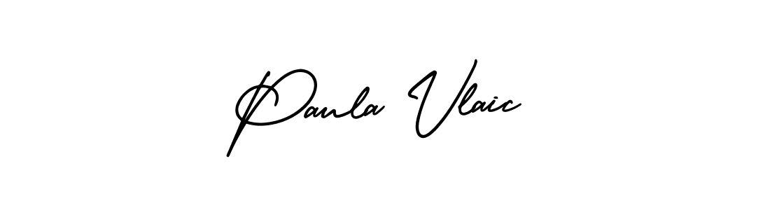 How to make Paula Vlaic signature? AmerikaSignatureDemo-Regular is a professional autograph style. Create handwritten signature for Paula Vlaic name. Paula Vlaic signature style 3 images and pictures png