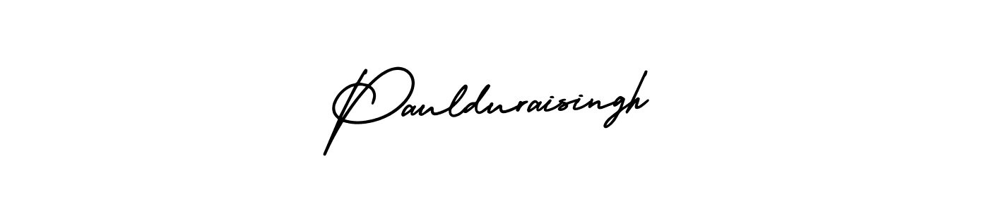 AmerikaSignatureDemo-Regular is a professional signature style that is perfect for those who want to add a touch of class to their signature. It is also a great choice for those who want to make their signature more unique. Get Paulduraisingh name to fancy signature for free. Paulduraisingh signature style 3 images and pictures png