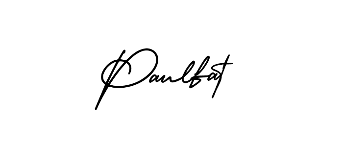 Make a beautiful signature design for name Paulfat. Use this online signature maker to create a handwritten signature for free. Paulfat signature style 3 images and pictures png