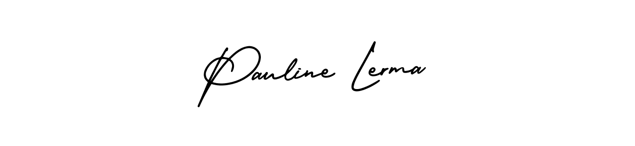if you are searching for the best signature style for your name Pauline Lerma. so please give up your signature search. here we have designed multiple signature styles  using AmerikaSignatureDemo-Regular. Pauline Lerma signature style 3 images and pictures png