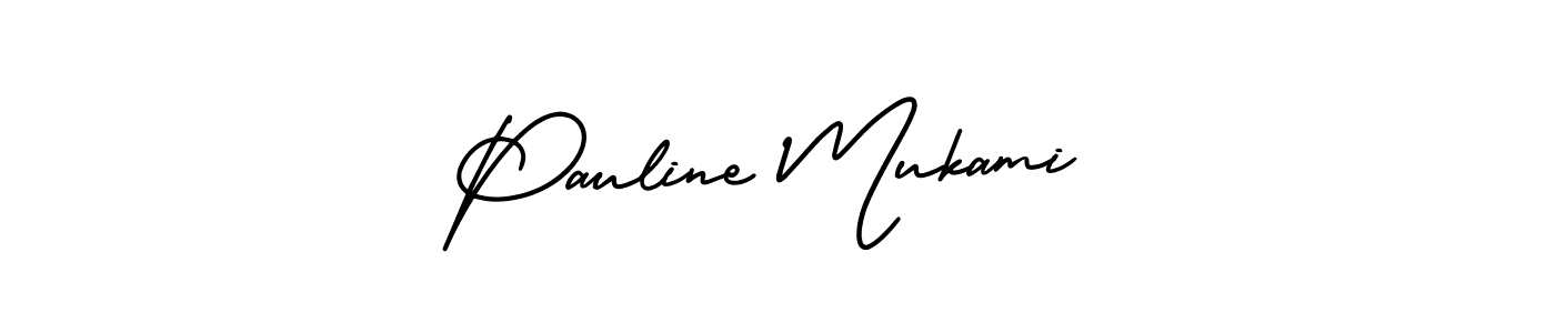 if you are searching for the best signature style for your name Pauline Mukami. so please give up your signature search. here we have designed multiple signature styles  using AmerikaSignatureDemo-Regular. Pauline Mukami signature style 3 images and pictures png