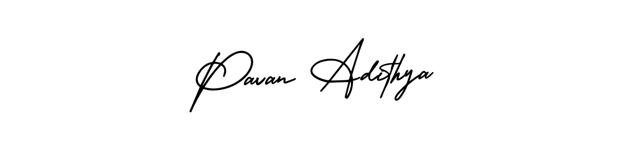 It looks lik you need a new signature style for name Pavan Adithya. Design unique handwritten (AmerikaSignatureDemo-Regular) signature with our free signature maker in just a few clicks. Pavan Adithya signature style 3 images and pictures png