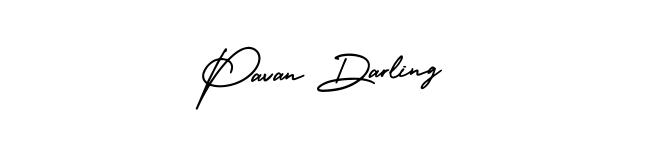 AmerikaSignatureDemo-Regular is a professional signature style that is perfect for those who want to add a touch of class to their signature. It is also a great choice for those who want to make their signature more unique. Get Pavan Darling name to fancy signature for free. Pavan Darling signature style 3 images and pictures png