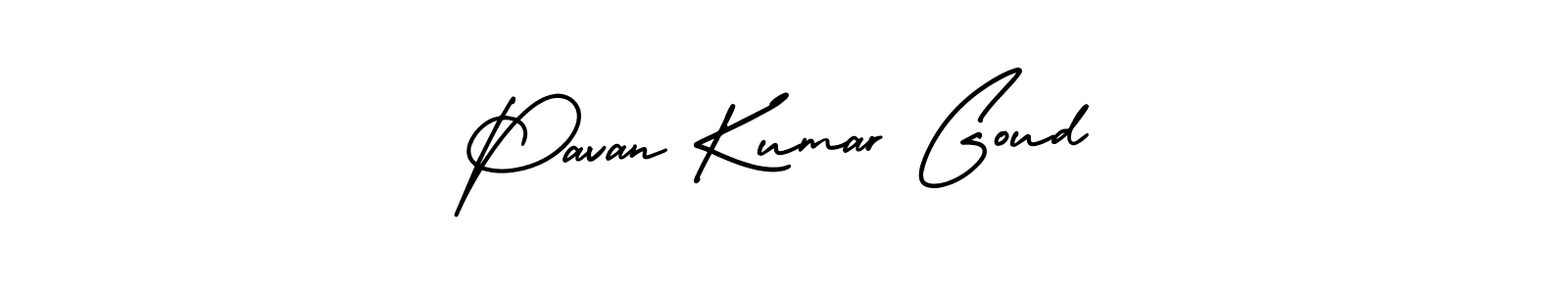 Also we have Pavan Kumar Goud name is the best signature style. Create professional handwritten signature collection using AmerikaSignatureDemo-Regular autograph style. Pavan Kumar Goud signature style 3 images and pictures png