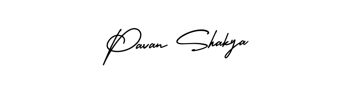 Make a short Pavan Shakya signature style. Manage your documents anywhere anytime using AmerikaSignatureDemo-Regular. Create and add eSignatures, submit forms, share and send files easily. Pavan Shakya signature style 3 images and pictures png