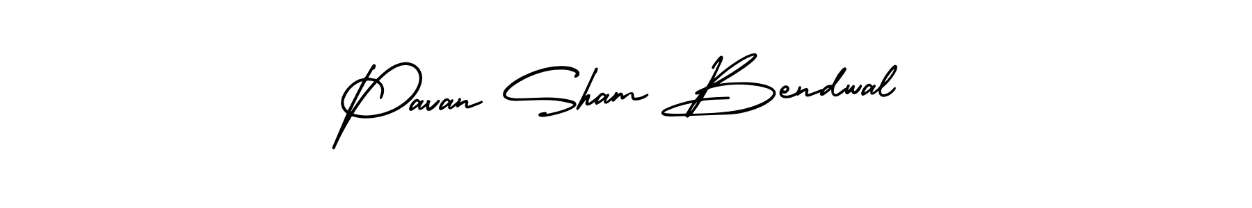 Once you've used our free online signature maker to create your best signature AmerikaSignatureDemo-Regular style, it's time to enjoy all of the benefits that Pavan Sham Bendwal name signing documents. Pavan Sham Bendwal signature style 3 images and pictures png