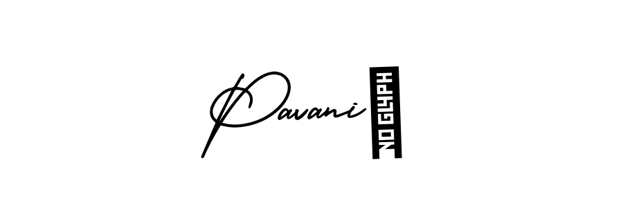 AmerikaSignatureDemo-Regular is a professional signature style that is perfect for those who want to add a touch of class to their signature. It is also a great choice for those who want to make their signature more unique. Get Pavani❤ name to fancy signature for free. Pavani❤ signature style 3 images and pictures png