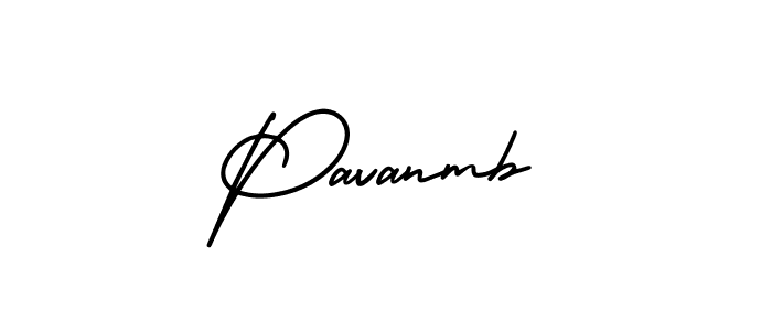 How to make Pavanmb signature? AmerikaSignatureDemo-Regular is a professional autograph style. Create handwritten signature for Pavanmb name. Pavanmb signature style 3 images and pictures png