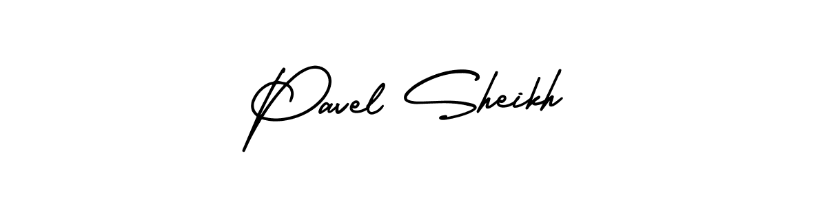 Create a beautiful signature design for name Pavel Sheikh. With this signature (AmerikaSignatureDemo-Regular) fonts, you can make a handwritten signature for free. Pavel Sheikh signature style 3 images and pictures png