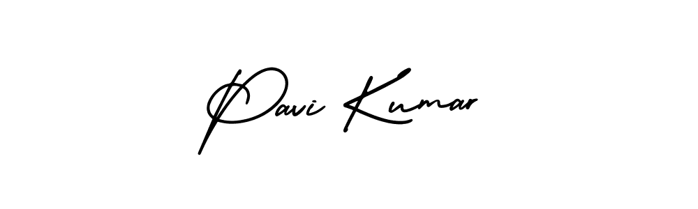 How to make Pavi Kumar signature? AmerikaSignatureDemo-Regular is a professional autograph style. Create handwritten signature for Pavi Kumar name. Pavi Kumar signature style 3 images and pictures png