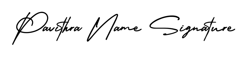 How to make Pavithra Name Signature name signature. Use AmerikaSignatureDemo-Regular style for creating short signs online. This is the latest handwritten sign. Pavithra Name Signature signature style 3 images and pictures png