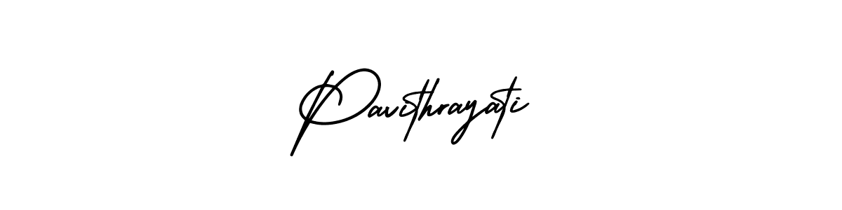 How to make Pavithrayati signature? AmerikaSignatureDemo-Regular is a professional autograph style. Create handwritten signature for Pavithrayati name. Pavithrayati signature style 3 images and pictures png