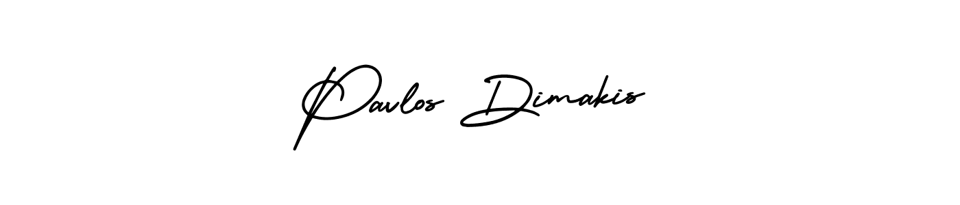 Make a beautiful signature design for name Pavlos Dimakis. Use this online signature maker to create a handwritten signature for free. Pavlos Dimakis signature style 3 images and pictures png