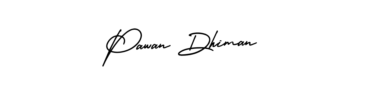You can use this online signature creator to create a handwritten signature for the name Pawan Dhiman. This is the best online autograph maker. Pawan Dhiman signature style 3 images and pictures png