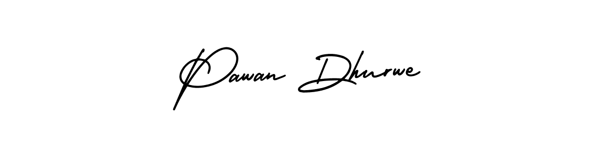 Create a beautiful signature design for name Pawan Dhurwe. With this signature (AmerikaSignatureDemo-Regular) fonts, you can make a handwritten signature for free. Pawan Dhurwe signature style 3 images and pictures png