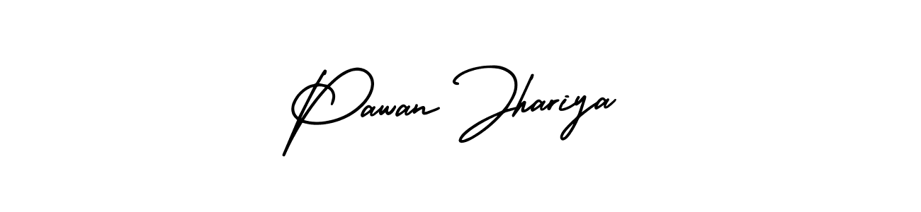 Similarly AmerikaSignatureDemo-Regular is the best handwritten signature design. Signature creator online .You can use it as an online autograph creator for name Pawan Jhariya. Pawan Jhariya signature style 3 images and pictures png