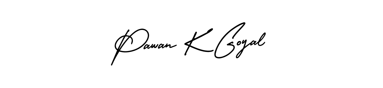 How to make Pawan K Goyal signature? AmerikaSignatureDemo-Regular is a professional autograph style. Create handwritten signature for Pawan K Goyal name. Pawan K Goyal signature style 3 images and pictures png