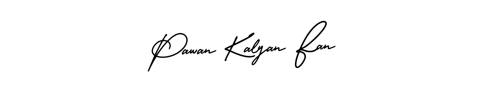 The best way (AmerikaSignatureDemo-Regular) to make a short signature is to pick only two or three words in your name. The name Pawan Kalyan Fan include a total of six letters. For converting this name. Pawan Kalyan Fan signature style 3 images and pictures png