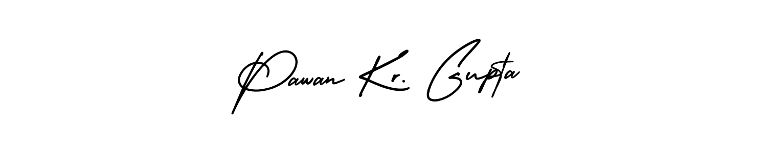 Also we have Pawan Kr. Gupta name is the best signature style. Create professional handwritten signature collection using AmerikaSignatureDemo-Regular autograph style. Pawan Kr. Gupta signature style 3 images and pictures png