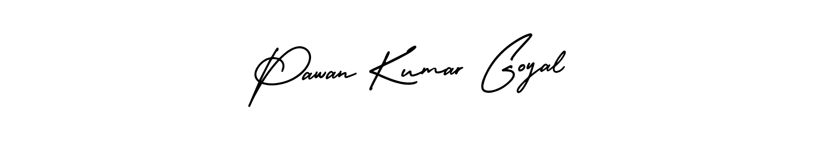 You should practise on your own different ways (AmerikaSignatureDemo-Regular) to write your name (Pawan Kumar Goyal) in signature. don't let someone else do it for you. Pawan Kumar Goyal signature style 3 images and pictures png