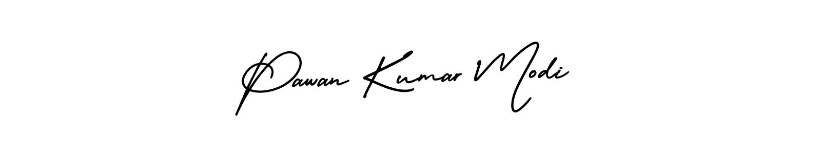 Pawan Kumar Modi stylish signature style. Best Handwritten Sign (AmerikaSignatureDemo-Regular) for my name. Handwritten Signature Collection Ideas for my name Pawan Kumar Modi. Pawan Kumar Modi signature style 3 images and pictures png