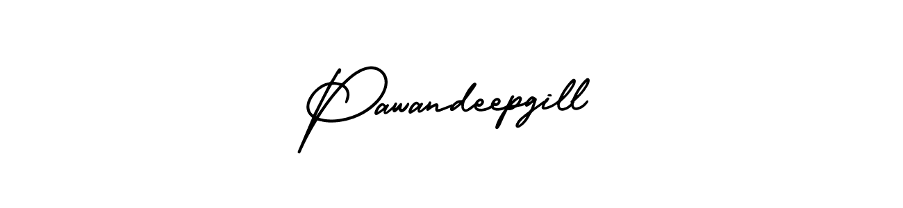 Design your own signature with our free online signature maker. With this signature software, you can create a handwritten (AmerikaSignatureDemo-Regular) signature for name Pawandeepgill. Pawandeepgill signature style 3 images and pictures png