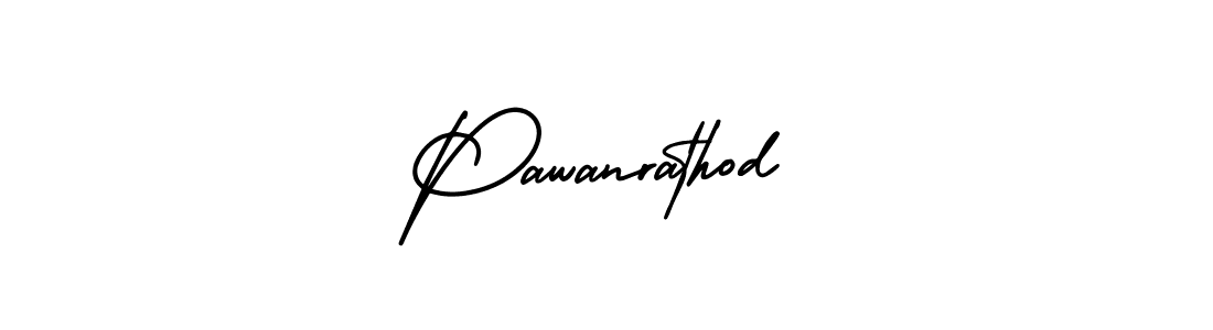 Create a beautiful signature design for name Pawanrathod. With this signature (AmerikaSignatureDemo-Regular) fonts, you can make a handwritten signature for free. Pawanrathod signature style 3 images and pictures png