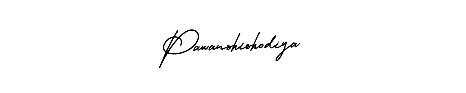 It looks lik you need a new signature style for name Pawanshishodiya. Design unique handwritten (AmerikaSignatureDemo-Regular) signature with our free signature maker in just a few clicks. Pawanshishodiya signature style 3 images and pictures png