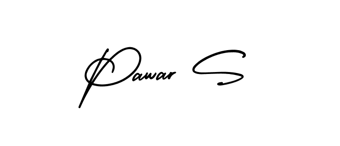 Also You can easily find your signature by using the search form. We will create Pawar S name handwritten signature images for you free of cost using AmerikaSignatureDemo-Regular sign style. Pawar S signature style 3 images and pictures png