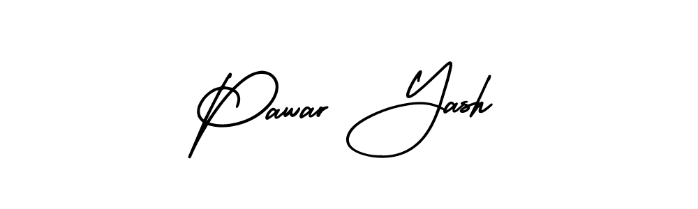 How to Draw Pawar Yash signature style? AmerikaSignatureDemo-Regular is a latest design signature styles for name Pawar Yash. Pawar Yash signature style 3 images and pictures png