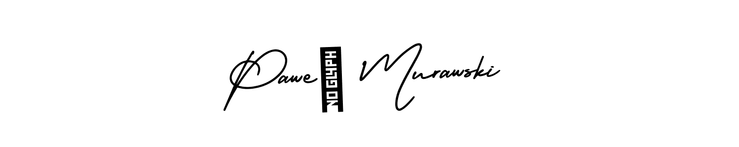 Make a beautiful signature design for name Paweł Murawski. Use this online signature maker to create a handwritten signature for free. Paweł Murawski signature style 3 images and pictures png