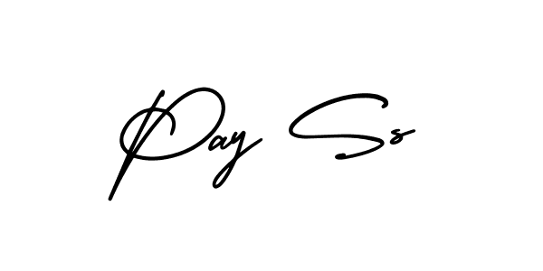 Create a beautiful signature design for name Pay Ss. With this signature (AmerikaSignatureDemo-Regular) fonts, you can make a handwritten signature for free. Pay Ss signature style 3 images and pictures png