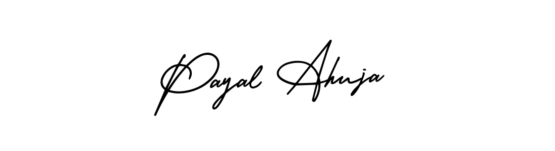 How to make Payal Ahuja signature? AmerikaSignatureDemo-Regular is a professional autograph style. Create handwritten signature for Payal Ahuja name. Payal Ahuja signature style 3 images and pictures png