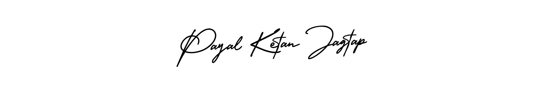 Design your own signature with our free online signature maker. With this signature software, you can create a handwritten (AmerikaSignatureDemo-Regular) signature for name Payal Ketan Jagtap. Payal Ketan Jagtap signature style 3 images and pictures png