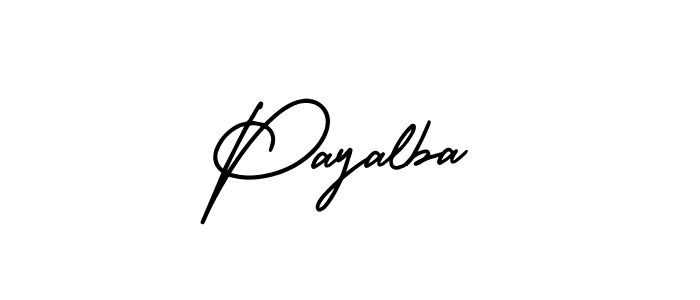 if you are searching for the best signature style for your name Payalba. so please give up your signature search. here we have designed multiple signature styles  using AmerikaSignatureDemo-Regular. Payalba signature style 3 images and pictures png