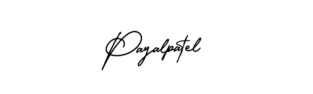 How to make Payalpatel signature? AmerikaSignatureDemo-Regular is a professional autograph style. Create handwritten signature for Payalpatel name. Payalpatel signature style 3 images and pictures png